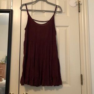 Brandy Melville maroon dress